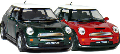 

Kinsmart JACK ROYAL-MINI COOPER (GREEN-RED)(Multicolor)
