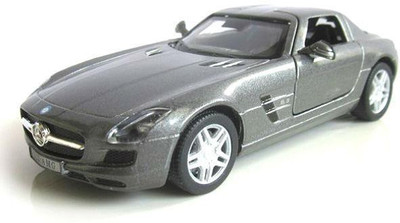 

Kinsmart Mercedes Benz SLS AMG 1/36 Diecast Scale Model car(Grey)