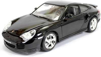 

Bburago Porsche 911 Turbo 1:18 Diecast Scale Model Car(Black)