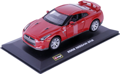 

Bburago 2009 Nissan GT-R 1:32 Scale Diecast Metal Car(Red)
