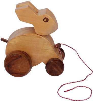 

Fine Craft India MN-wooden_toy_rabbit(Brown)