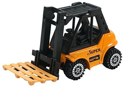 

Aivtalk Diecast Metal Truck Construction Vehicle Car Model Toys - 4 wheels Folklift(Multicolor)