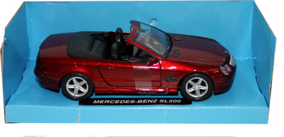 

New-Ray Mercedes Benz SL500 - 1:32 Scale Diecast Scale Model Car(Red)