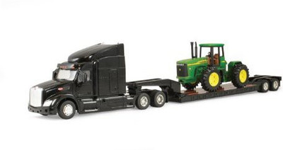 

ERTL Big Farm Peterbilt Model 579 Semi With John Deere 4 Wheel(Black)