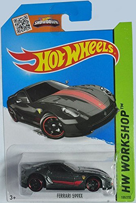 

Hot Wheels 2015 Hw Workshopferrari 599Xx [Dark Gray] Diecast 188/250(Black)