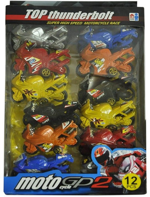 

Shop & Shoppee Bike Pullback Friction Bike - Set Of 12 Bikes(Multicolor)