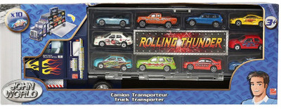 

Hamleys TRUCK TRANSPORTER WITH 10 CARS(Multicolor)