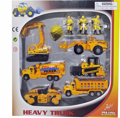 Babysid Collections 10 Pcs Metal Construction Set(Multicolored)