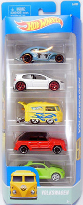 Hot Wheels 5 CAR PACK-VOLKSWAGEN(Multicolor)