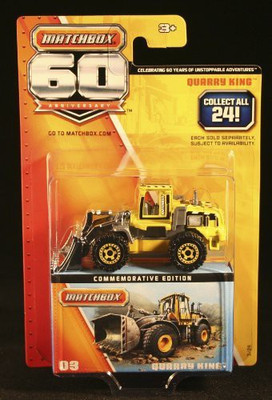 

Matchbox Quarry King 60Th Anniversary 2013 Commemorative(Yellow)