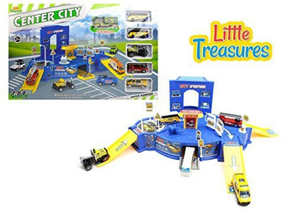 

Little Treasures Center City All Service Station Deluxe(Multicolor)