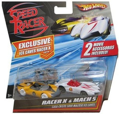

Speed Racer 164 Hot Wheels Car 2Pack Racer X & Mach 5(Multicolor)