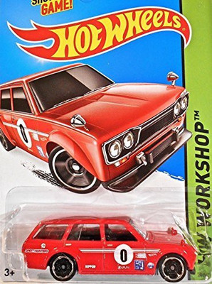 

Mattel 2015 Hot Wheels '71 Datsun Bluebird 510 Wagon(Red)