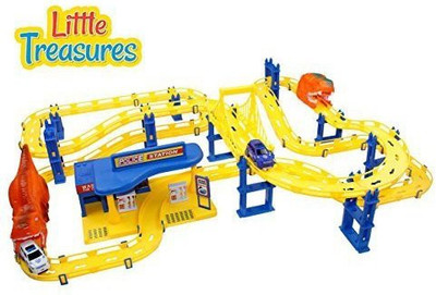 

Little Treasures Educational Toy Electric Rail-Car(Multicolor)