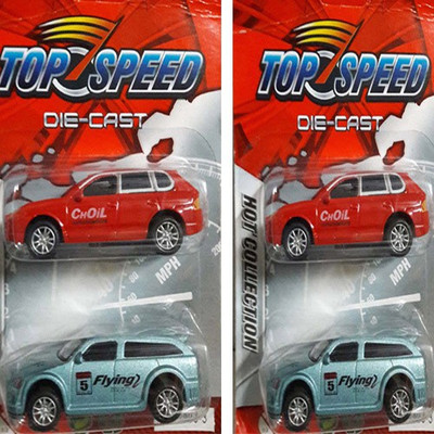 

Aquaras COMBO TOP SPEED DIE CAST METAL CAR(Blue, Red)