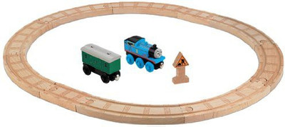 

Fisher-Price the Train Wooden Railway Oval Starter Set(Multicolor)