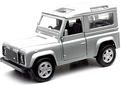 

New-Ray City Cruiser Land Rover Defender 4WD Friction 1:32 Diecast Model Car(White)