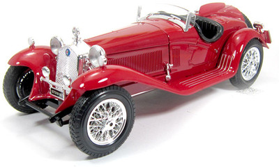 

Bburago Alfa Romeo 8C 2300 Spider Touring 1:18 Diecast Scale Model Car(Red)