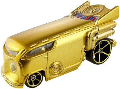 

Hot Wheels C-3p0 Starwars Vehicle(Golden)