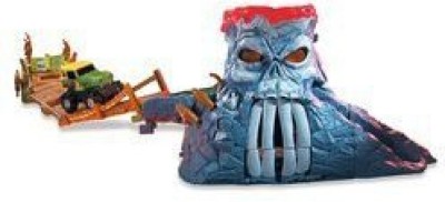 

Mattel Wheels Matchbox Power Scouts Skull Mountain Playset(Blue)