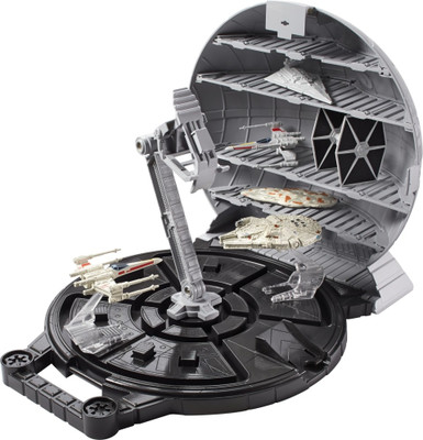 Hot Wheels Star Wars Death Star Play Case(Multicolor)