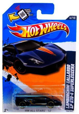 

Hot Wheels 2012Lamborghini Gallardo Lp 5704 Superleggera(Blue)