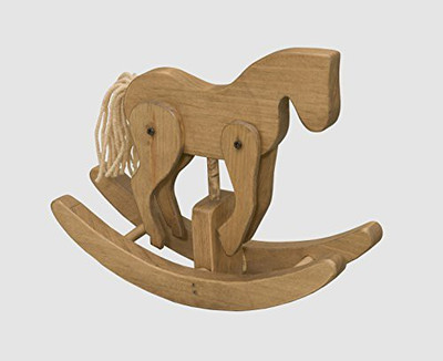 

Amish Crafted Toys And Furniture Made, Handcrafted Wooden Clakity Horse Harvest (Harvest Finish)(Multicolor)