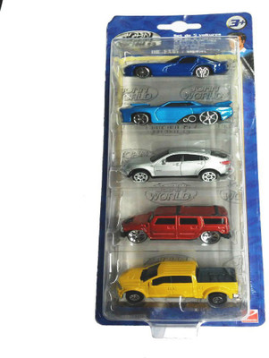 

Hamleys Die-Cast / Metal 5 Pieces Car Set Multicolour(Multicolor)