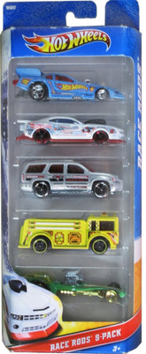 

Hot Wheels FIVE CAR GIFT SET(Multicolor)