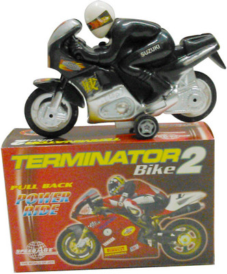 

Speedage Terminator Bike Pull Back(Multicolor)