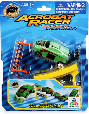 

Toytriangle Acrobat Racer Quantum Leap Car(Green, Yellow, Orange), Green;orange;yellow