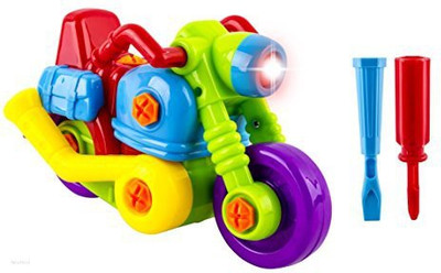 

WolVol Takeapart Motorcycle Light And Soundsequipped(Multicolor)