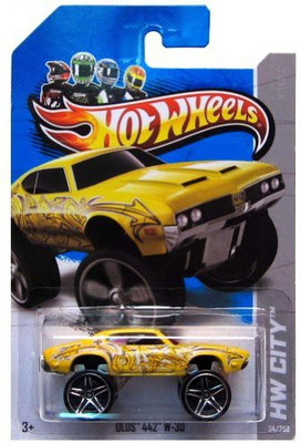 

Mattel Hot Wheels Hw City Olds 442 W30 34/250(Yellow)