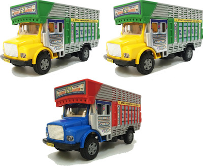 

Jack Royal PUBLIC TRUCK (set of 3)(Yellow, Yellow, Blue), Blue;yellow