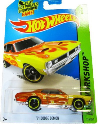 

Mattel Hot Wheels 2014 Hw Workshop 216/250 Heat Fleet '71 Dodge(Multicolor)