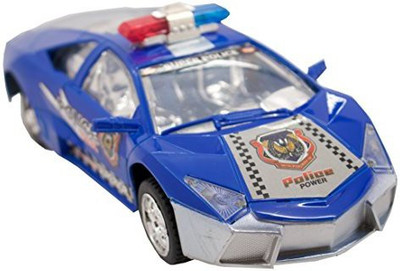 

Techege Toys Police Lambo Street Race Stealth Police Lambo Realistic(Blue)