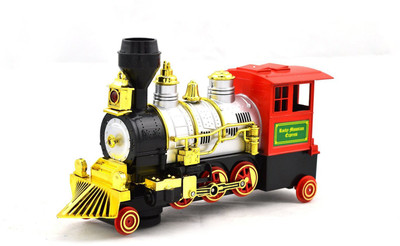 

Shop & Shoppee Rocky Mountain Locomotive With Light, Sound & Smoke(Multicolor)