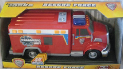 

Tonka Rescue Force Lights And Sound Paramedic Emt Hyper Lighting(Red)