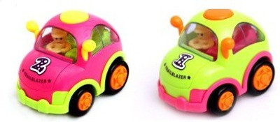

Smiles Creation Push & Go car(Multicolour)