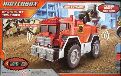 

Matchbox Power Shift Tow Truck(Orange)