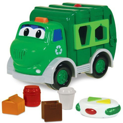 

The Learning Journey Remote Control Shape Go Green Recycle Truck(Green)