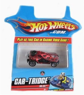 

Mattel Hotwheels Turbo Driver Rd04 Cartridge(Red)