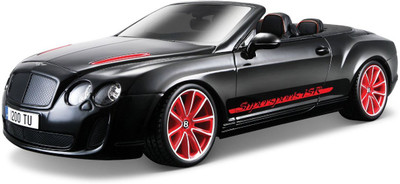 

Bburago Bentley Continental Supersport Convertible 1/18 diecast model car(Black)