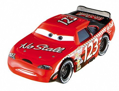 Mattel Disney World Of Carspiston Cup Diecast No Stall No 123(Red)
