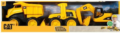 

Toy State State Caterpillar Tough Tracks3Pack (3" X 15" X 2")(Yellow)