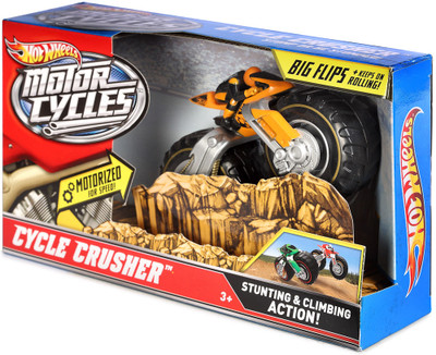 

Hot Wheels Motorcycles Cycle Crusher(Orange)