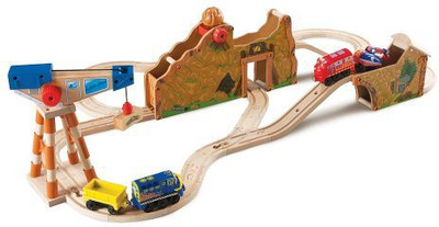 

Chuggington Wooden Railway Wilson'S Rescue At Rocky Ridge Set(Brown)