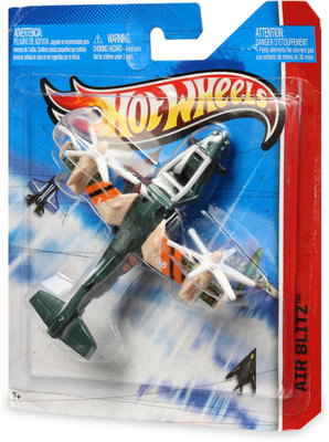 

Hot Wheels Air Blitz Aricraft(Black, Orange)