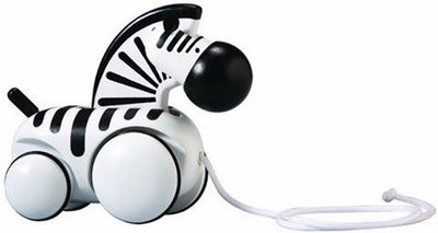 

Plan Toys Pull-Along Zebra(Multicolor)