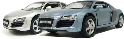 

Kinsmart STYLO-AUDI R8 (SILVER-BLUE)(Multicolor)